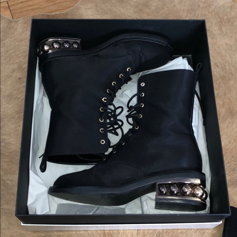 Nicholas Kirkwood Casati combat boots
